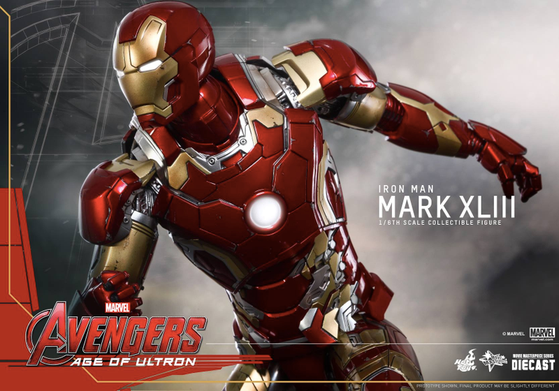 Illustration for article titled Hot Toys Just Gave Us a Peek At Iron Man's Avengers: Age of UltronĀ Armor